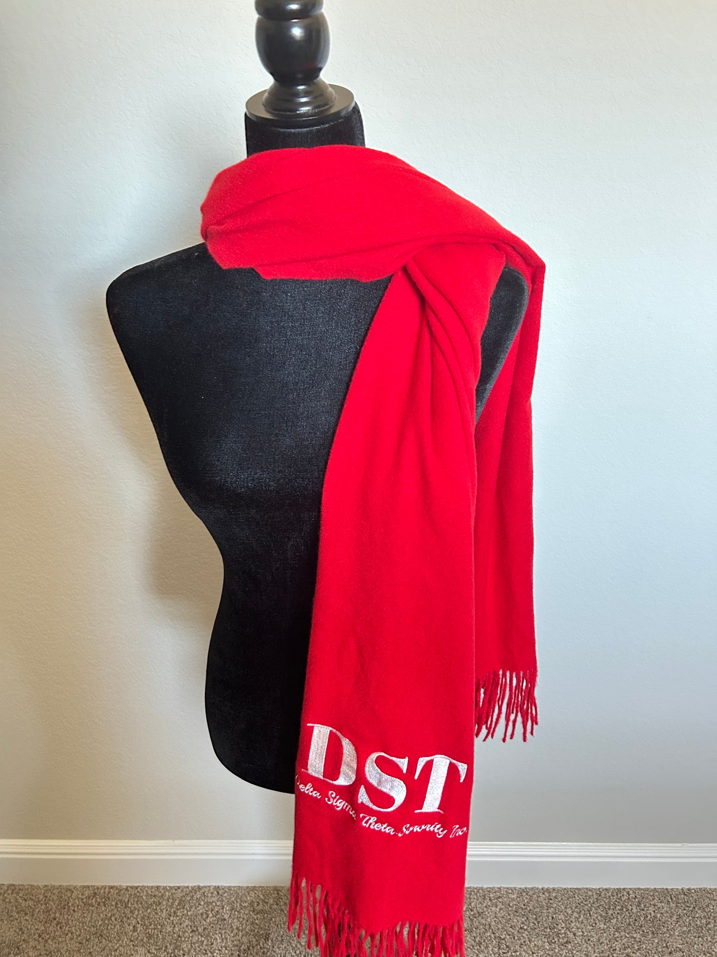 DST - Embroidered Scarves