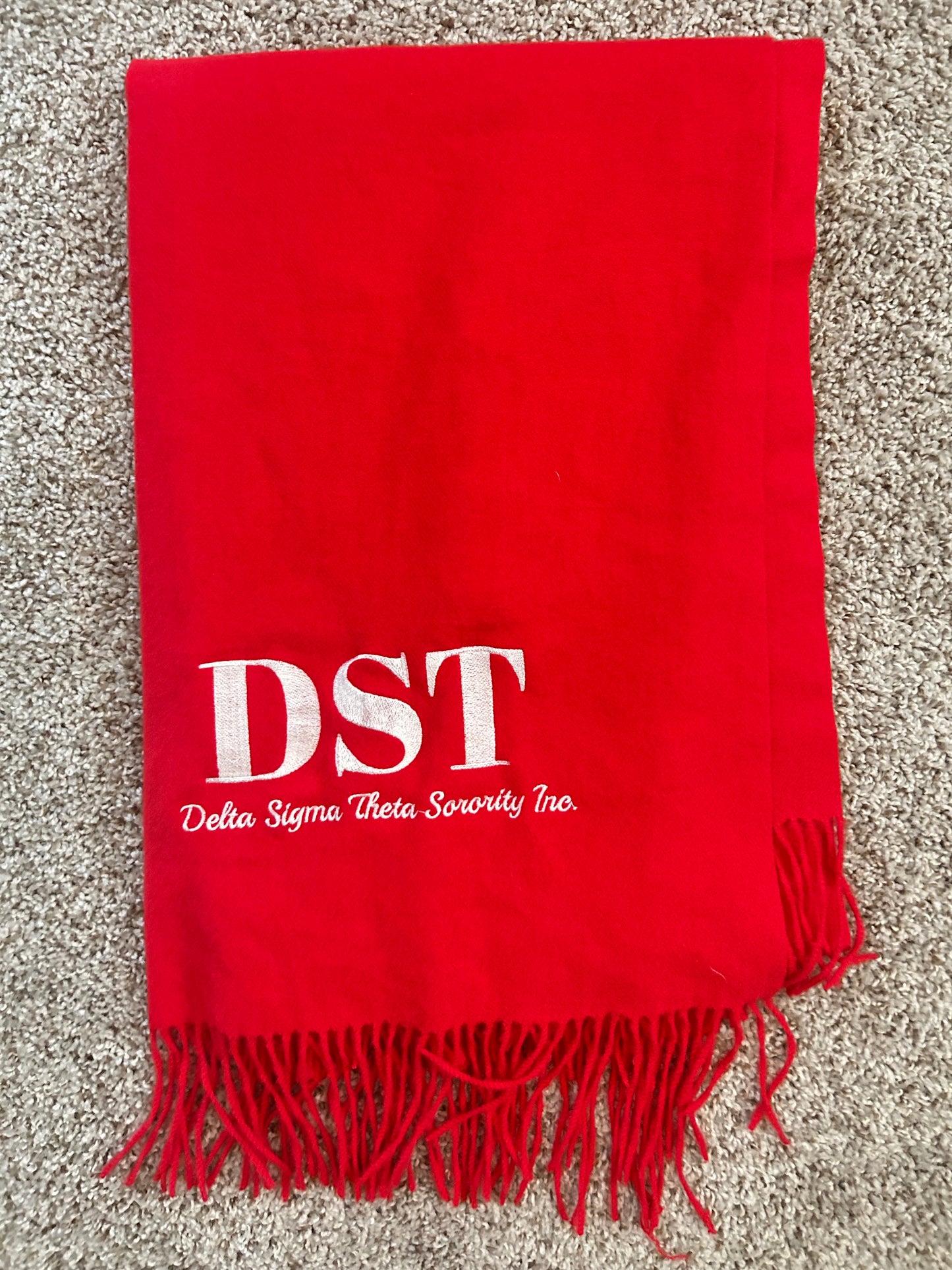 DST - Embroidered Scarves