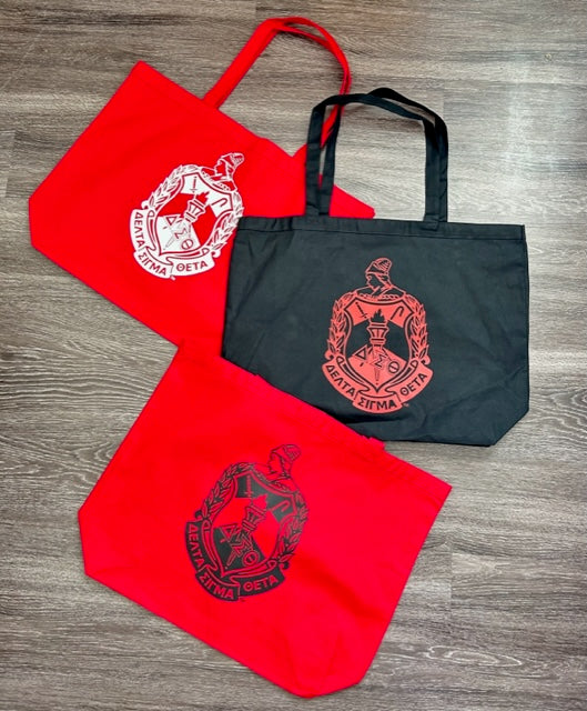 DST-CANVAS CREST TOTES